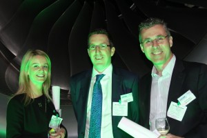Barclays Bank were represented at the  A-350 viewing by Theresa  Dunne,Brain Delahunty and Rob Roughan.