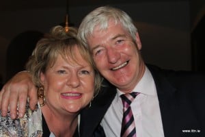 Judy McCluskey,Kimpton hotels PR meets Martin Skelly the President of the ITAA>