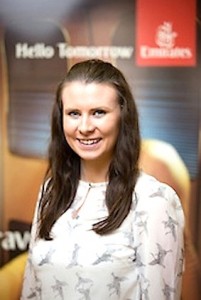 Lisa Rabbitte, Leisure Sales Executive Ireland, Emirates