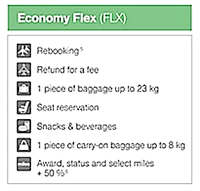 Lufthansa Economy Flex