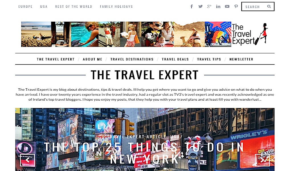 travel expert.ie reviews