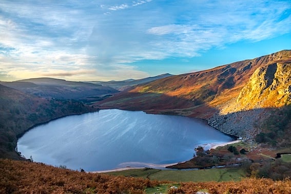 Sunrise At Lough Tay In Wicklow by Tim Carey, The Travel Boutique
