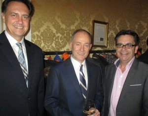 David Thomas,American Airlines with Tony Collins,Topflight  and Declan Power,Shannon Airport at the lunch.