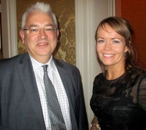 Vincent Harrison,Dublin Airport and Caitriona Toner, American Airlines were at the lunch.