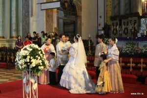 A Filipino wedding