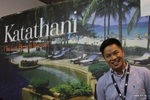 Wattana Watjanakomkul was promoting Katathani Phuket resort  at ATF-2016 in Manila.