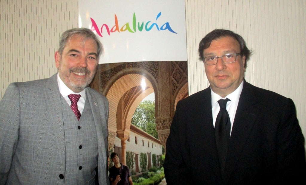 Gonzalo Ceballos,spanish TO and H.E. Jose Maria Rodriguez Coso,the Spanish Ambassador to Ireland.