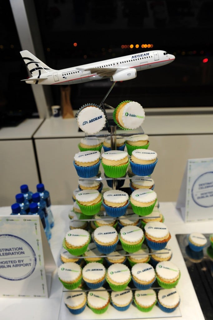 Cup cakes for the first flight
