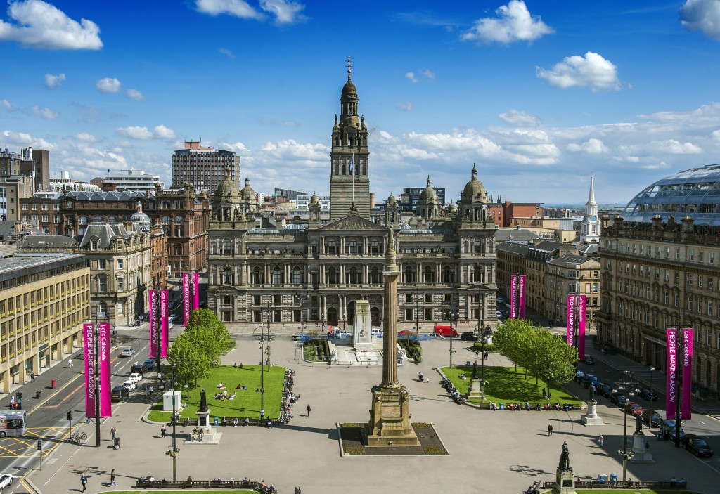 George Square in Glasgow