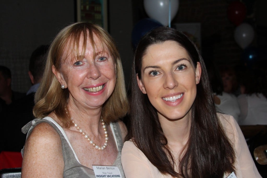 Marion Benton-MAP Travel and Niamh McCormick -American Holidays were at the launch.