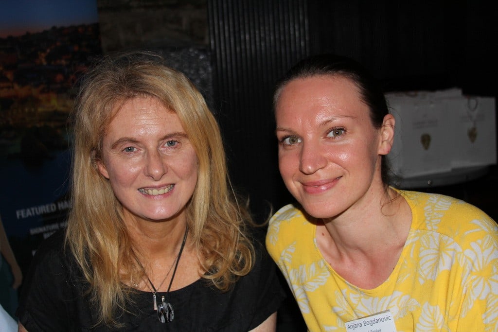 Orla Timmins and Arijana Boganovic from The Travel Broker at the Insight launch.