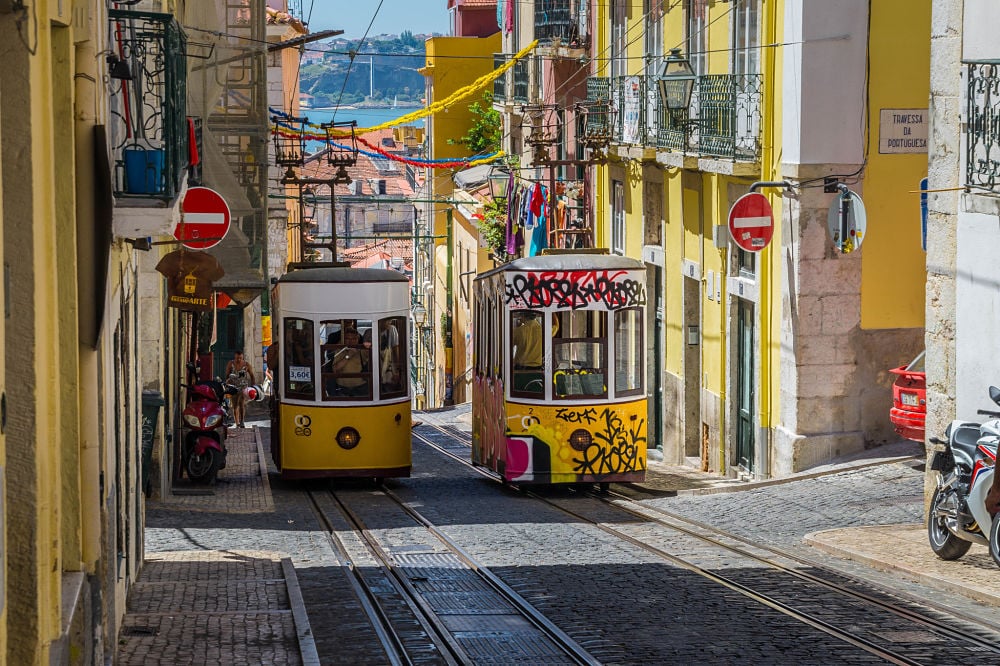 На улицах лиссабона