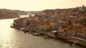 The evening arrives in Porto