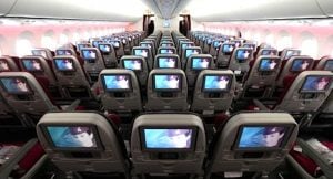 Qatar Airways B787 Dreamliner Economy Class
