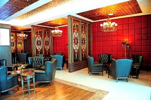Emirates First Class lounge in Dubai
