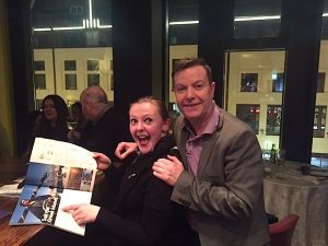 Laoisa, Travelagent.ie, wins a sailing trip on the Kahoot quiz held by John Grehan