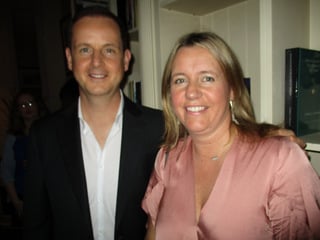 The Travel Counsellors duo of Simon Armstrong and Jeanette Coughlan at the JAL event.