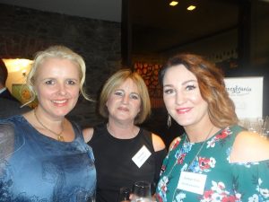 Jennifer O’Brien, Travel Counsellors; Tara Magee, British Airways; and Clodagh Oxley, Visit USA Association