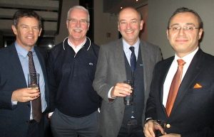 Philip Airey, Sunway; John Galligan, John Galligan Travel; Coleman Burke, Club Travel; and Hasan Mutlu, Turkish Airlines
