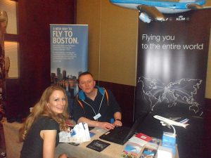 Diane Bowman and Frank McCaffrey, Air France-KLM/Delta Air Lines