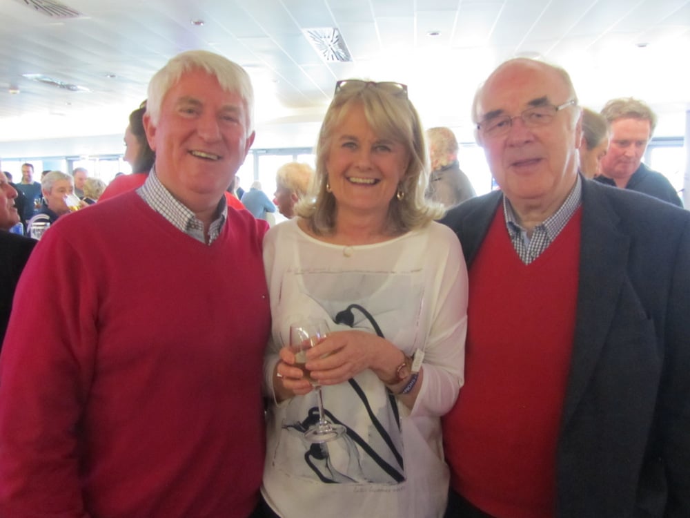 Declan O'Connell,Lee Travel;Rita Murphy,Davy stockbrokers and Tony Brazil,Limerick Travel