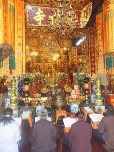 Temple beside One Pillar Pagoda