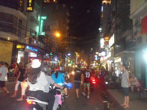 Bui Vien Street, Saigon’s night-life centre