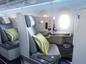 Finnair A350 Business Class window seats