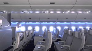 Finnair A350 Economy Class cabin