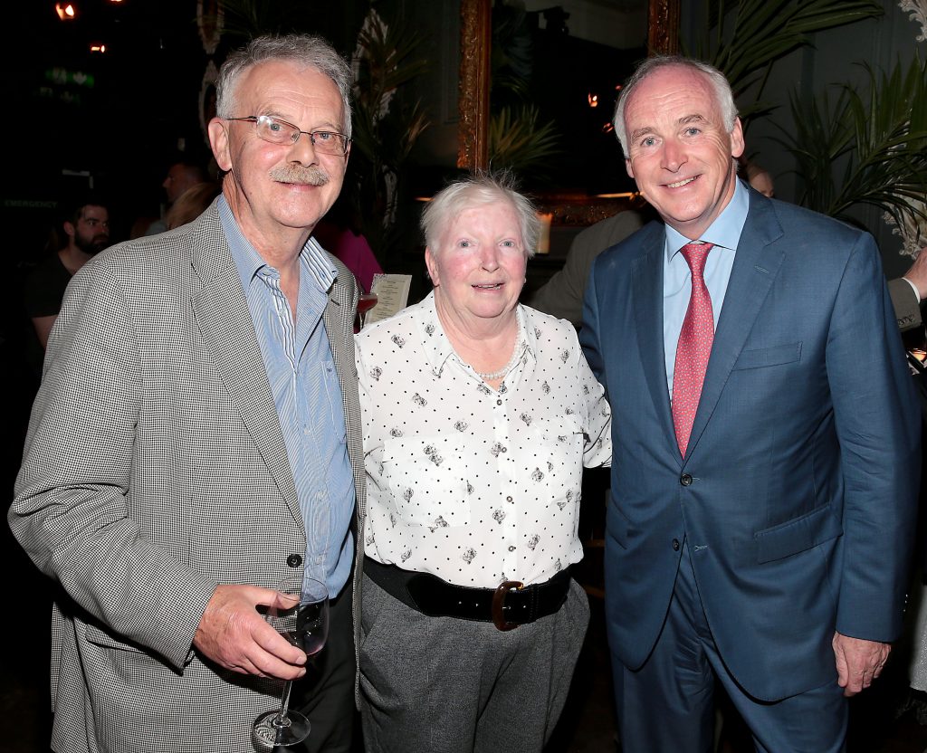 Tom and Susan Kiernan from Ask Susan with John Fitzpatrick at the event.