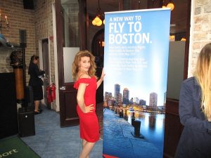 Alina Tirceag, Club Travel, is the ‘Lady in Red’…