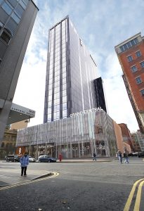 Artist’s impression of Grand Central Hotel, Belfast, due to open in 2018