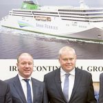 Irish Ferries New Ship Keel Laying