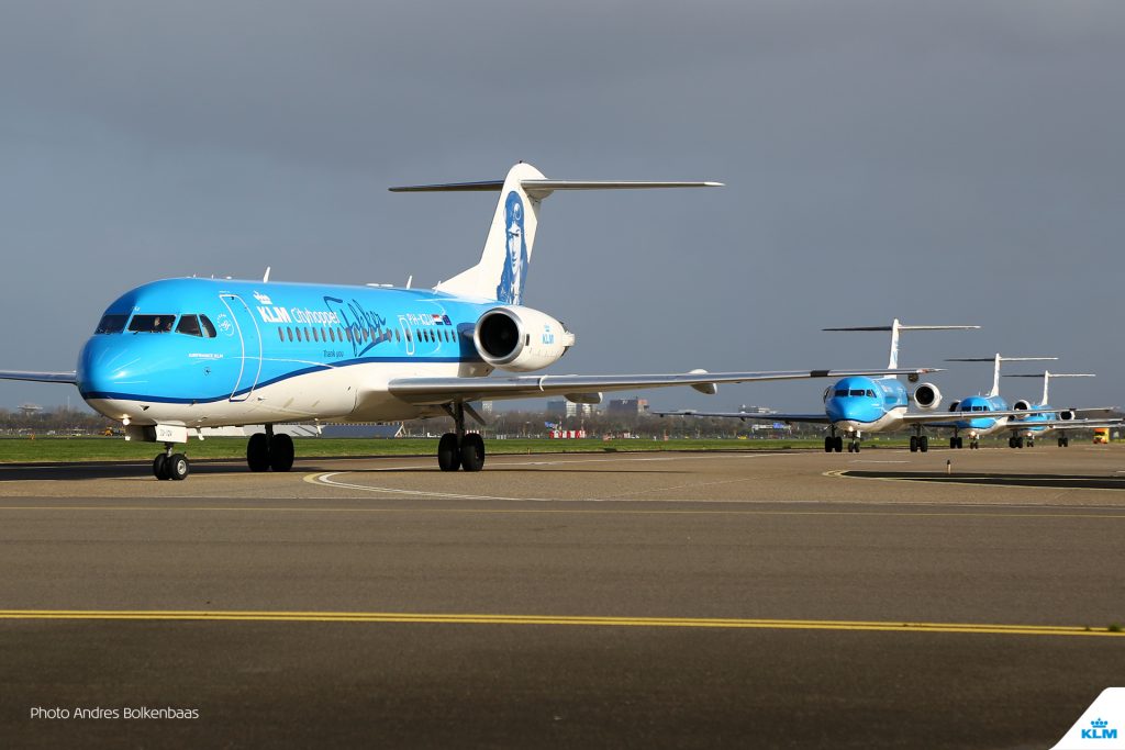 The iconic Fokker 70.