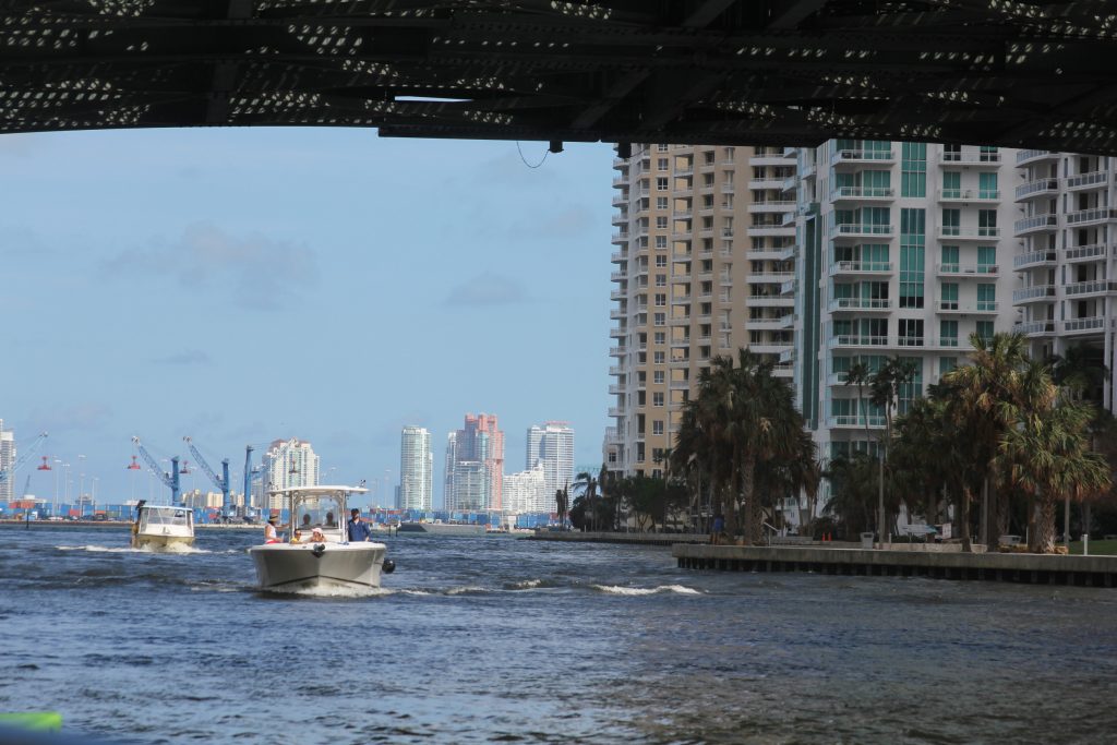 Miami harbour..