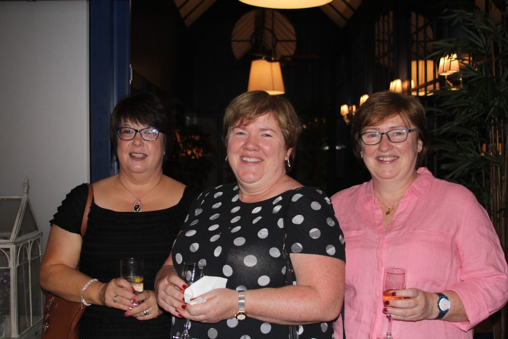 Eileen Doherty,Hannon Travel;with Anne Kane and Mary Kane from Kane travel.