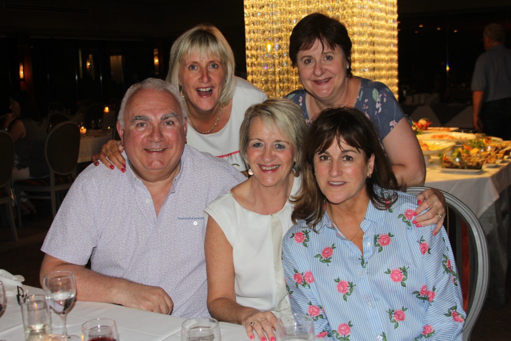 All the way to Porto were Sean Healy,Rosemary O'Connell,Mary Jones,Mary Lee Johnson and Clare Dunne.