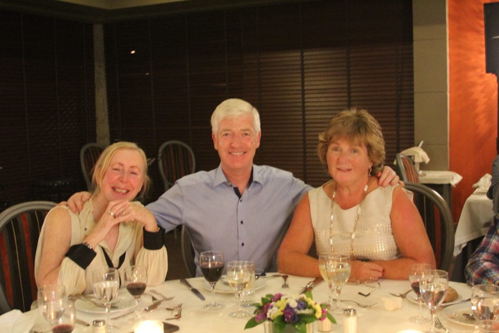 Marian Benton,MAP Travel with Martin and Miriam Skelly from Navan Travel.