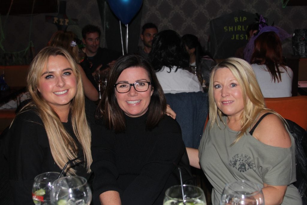 Aisling O'Shea,Lynda Fitzgerald and Regina Curran from Club Travel.