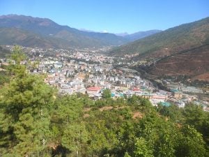 Bhutan’s capital city, Thimphu