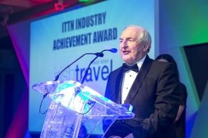 Michael Flood, ITTN Editor, announces the winner of the 2017 ITTN Industry Achievement Award