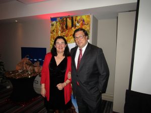 Teresa Gancedo, Director STO with HE Jose Maria Rodriguez Coso, Ambassador of Spain to Ireland.