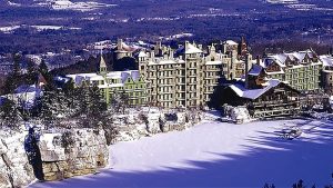 Mohonk Mountain House, a historic resort hotel in New Paltz, is a National Historic Landmark