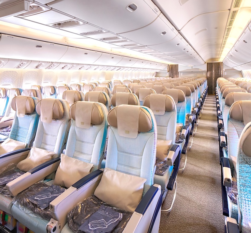 Emirates B777 Economy Class Configuration ITTN