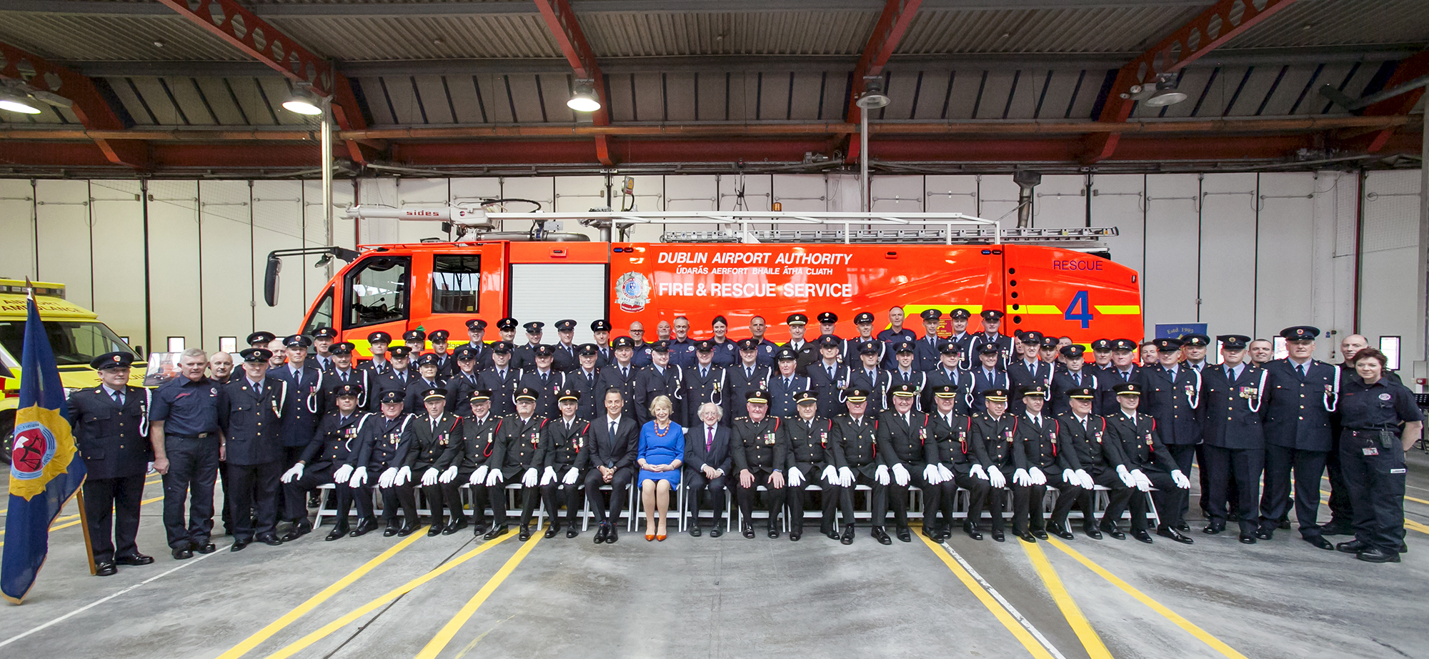 President Higgins Attends 75th Anniversary of Dublin Airport Emergency ...