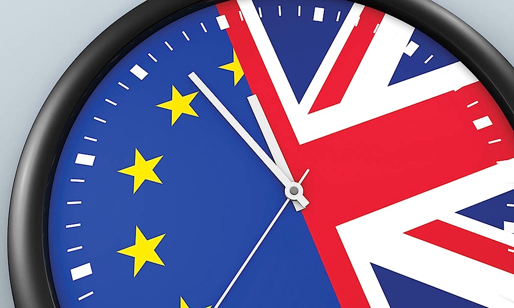 Brexit Time Negotiation Process Concept