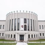 Nacionalinis M. K. Čiurliono dailės muziejus. Muziejaus fasadas dieną