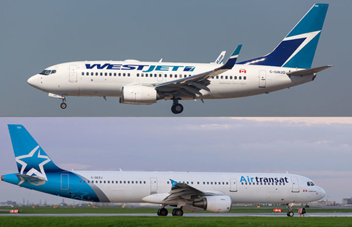 air transat westjet