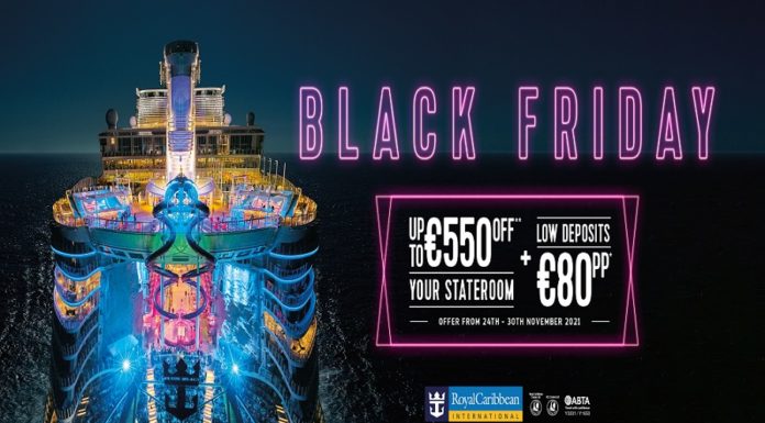 Save up to €400 with Royal Caribbean’s Black Friday Offers