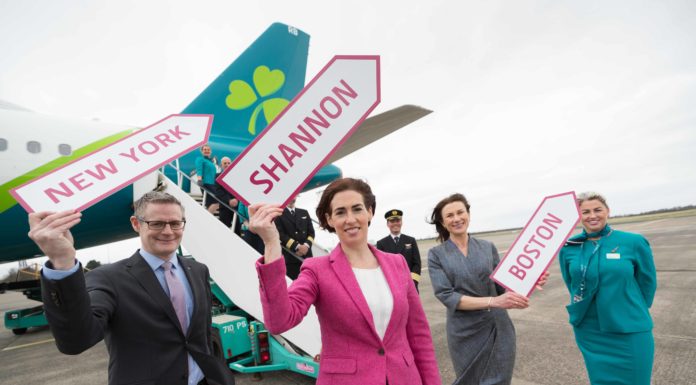 Transatlantic Air Services Resume at Shannon Airport